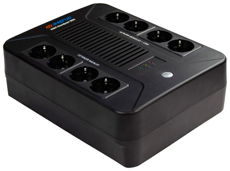 Изображение товара Источник бесперебойного питания Энергия Комфорт 800 8 розеток стабилизация IP20