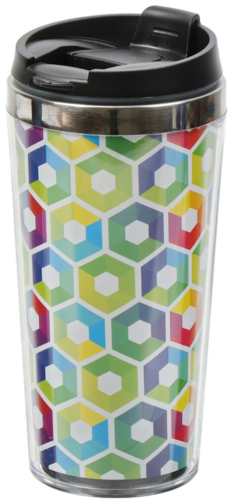 Изображение товара Термокружка Daniks 0.42 л FD-06-15 прочная и стильная для путешествий