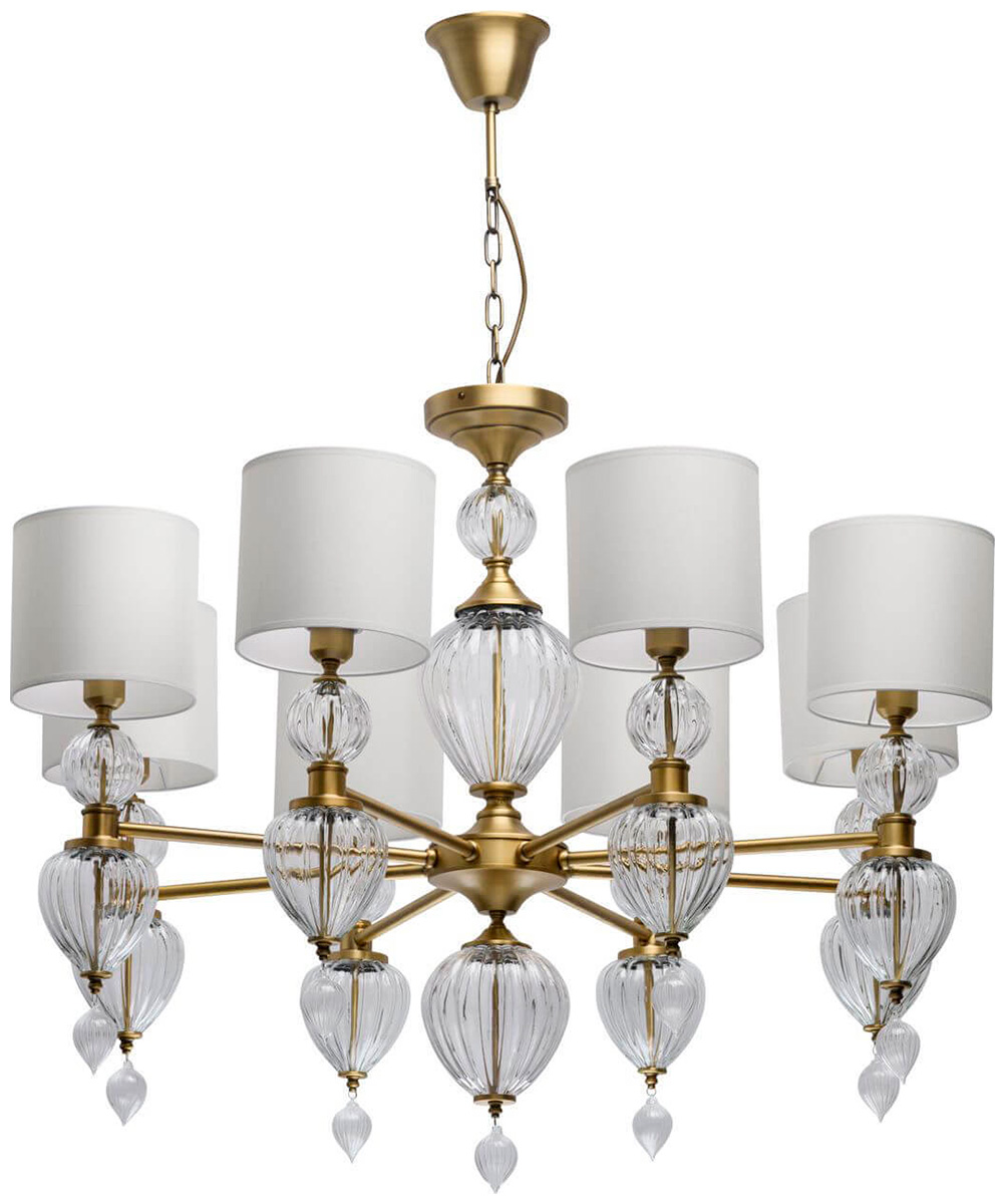 Изображение товара Люстра подвесная Chiaro Оделия 8*40W E27 220 V классика в американском стиле