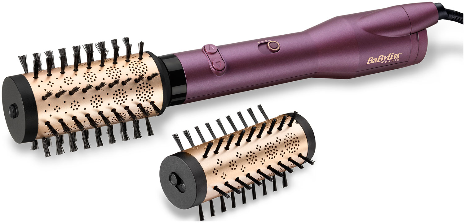 Фен-щетка Babyliss AS950E 650 Вт фиолетовый/золотистый Фен-щетка Babyliss AS950E 650 Вт фиолетовый/золотистый