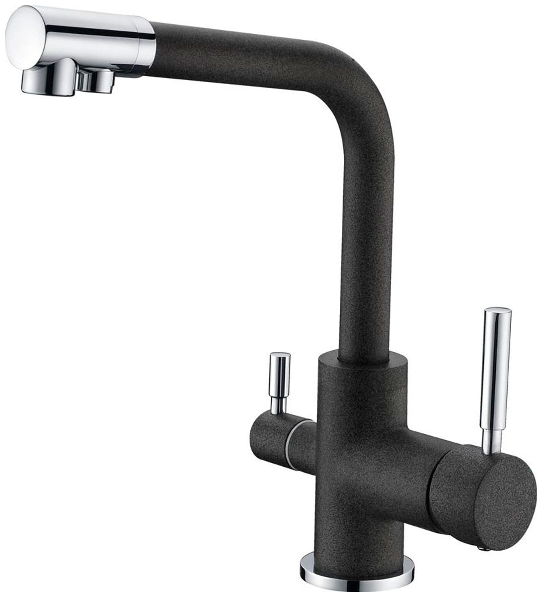 Изображение товара Кухонный смеситель Emar 3003N.8 Морион Латунь