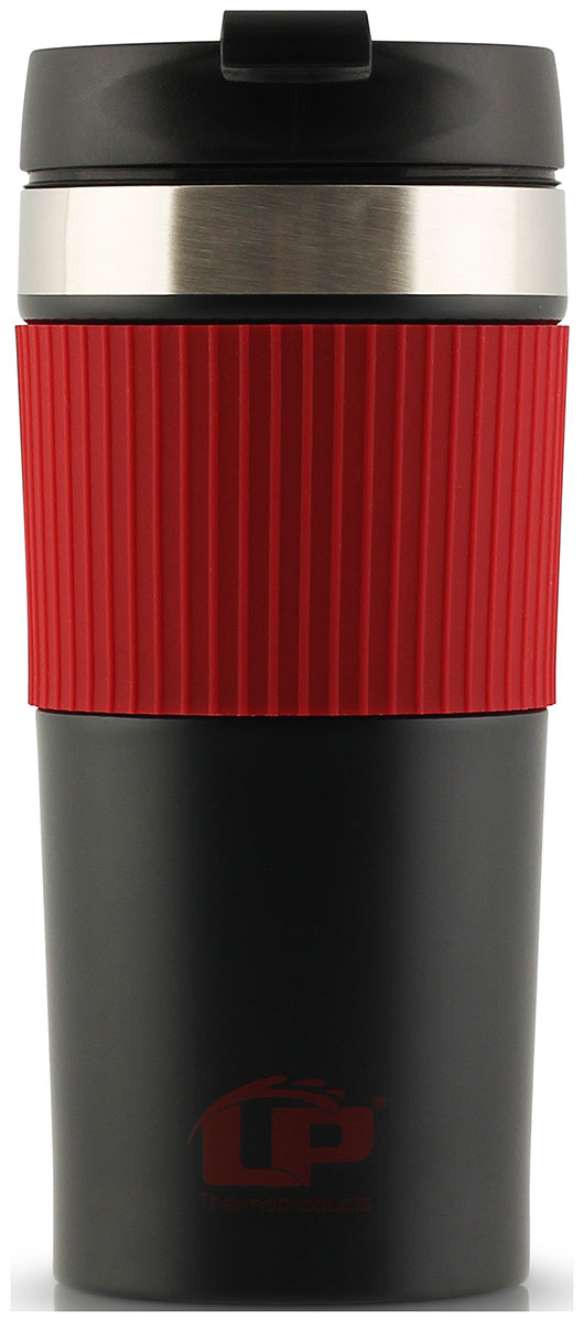 Кружка-термос LP ''On Move'' 0.35 л, встроенный фильтр-поршень, красный (80326) фотографии