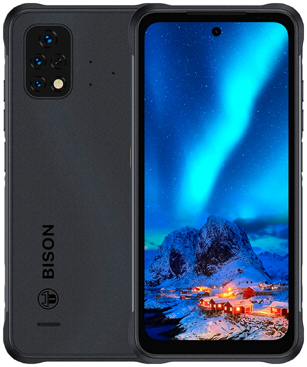 Смартфон Umidigi BISON 2 6+128G Black (C.BI20-U-J-192-B-Z01) смартфон doogee s100 cyber yellow 6 58 2408x1080 2 2ghz 8 core 12gb 256gb up to 2tb flash 108 мп 20 мп 16 мп 32mpix 2 sim 2g 3g lte 5