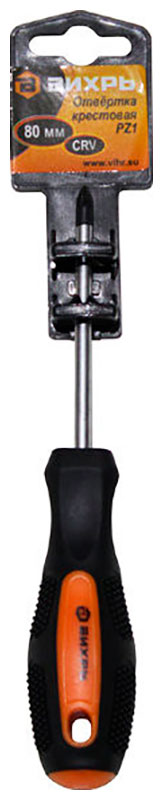 

Отвертка крестовая Вихрь PZ1 80 мм