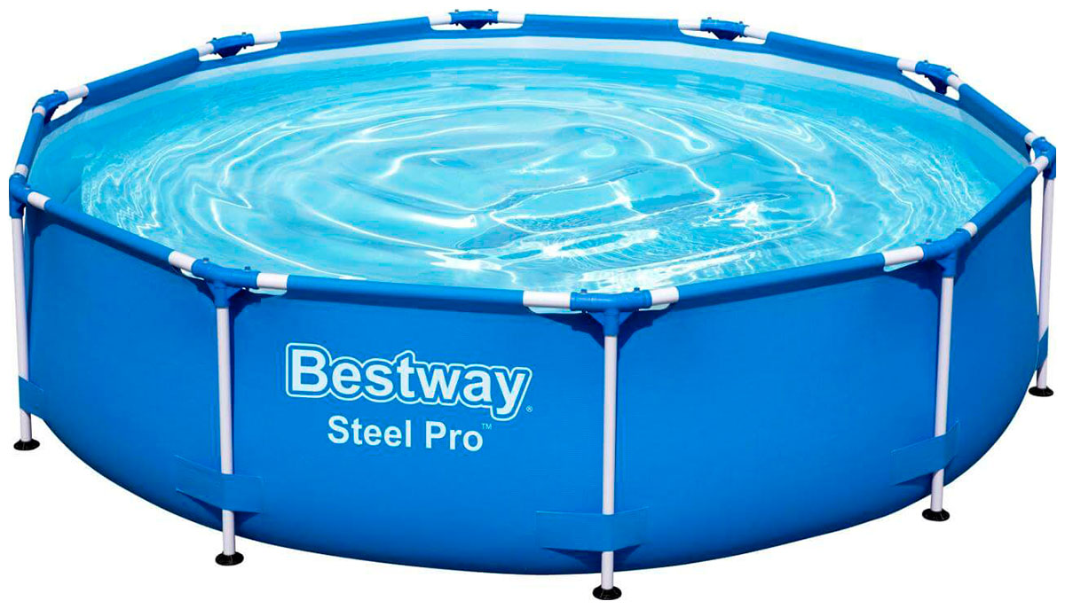Изображение товара Бассейн каркасный BestWay Steel Pro 56681 366х76см с насосом