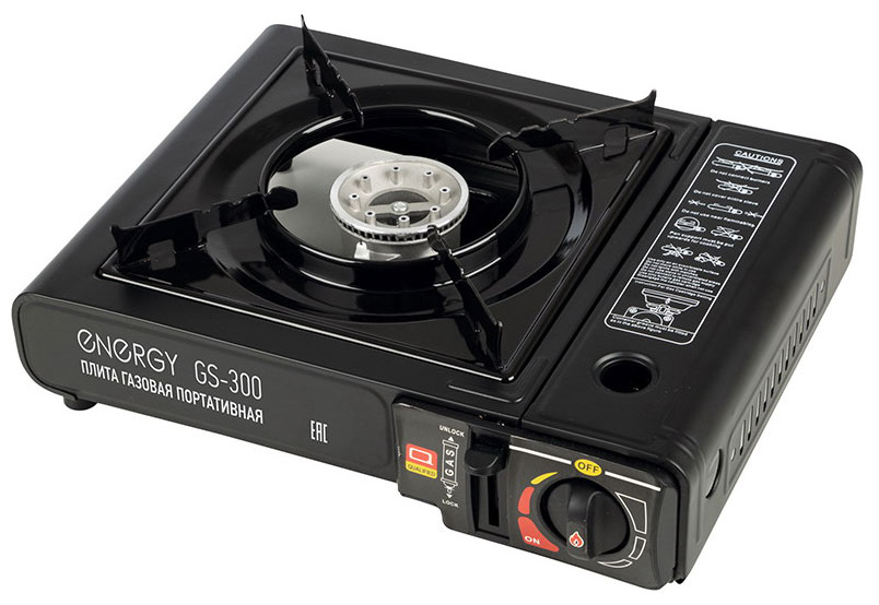 Изображение товара Портативная газовая плита Energy GS-300 с кейсом для походов и дачи