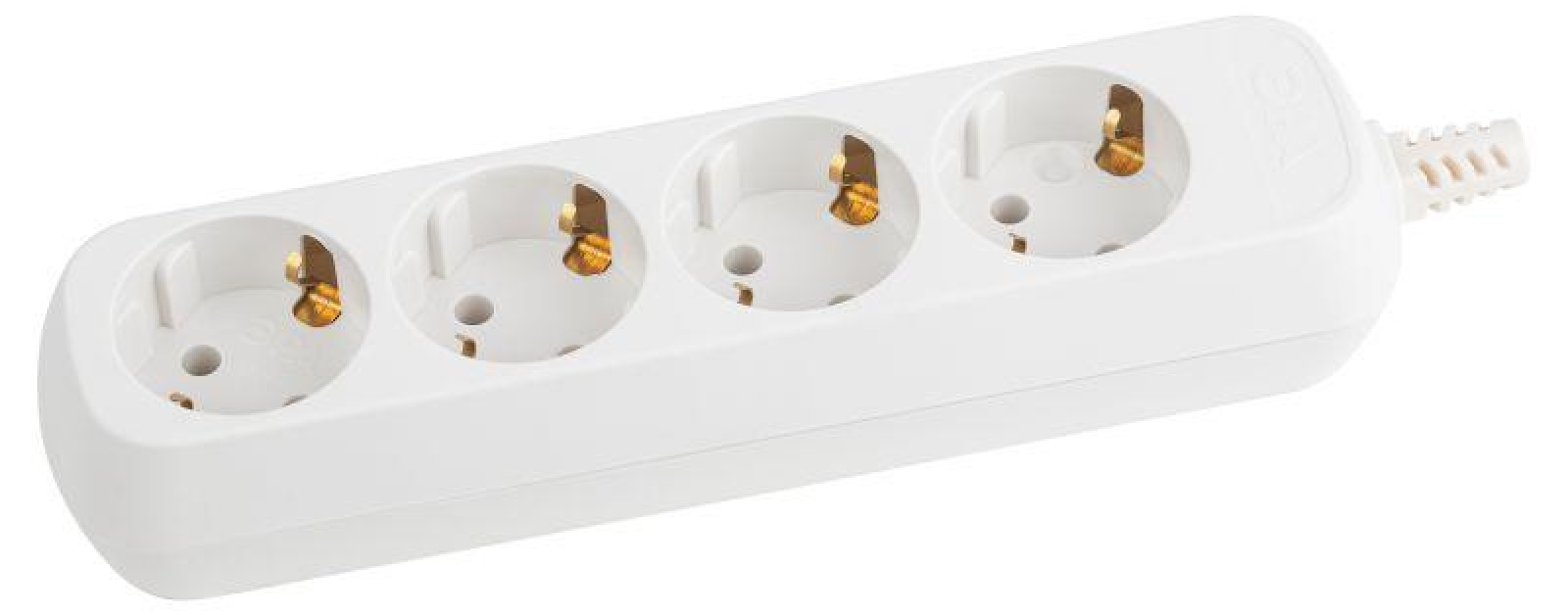 Изображение товара Розетки ЭРА Колодка удлинителя 4-м с заземлённой вилкой KX-4e