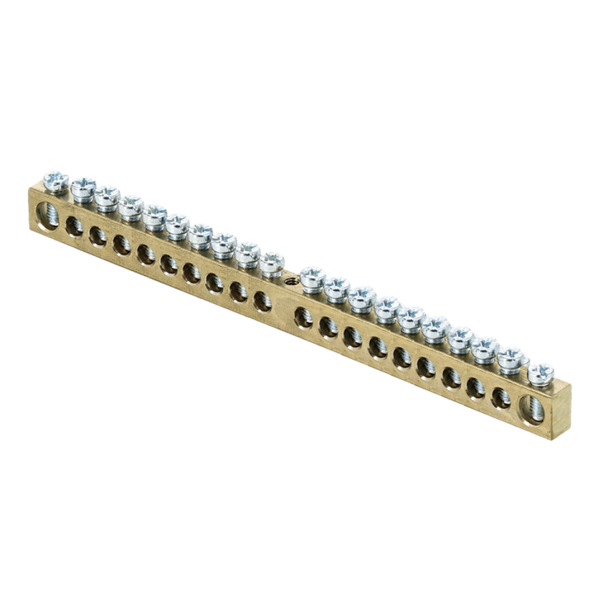 Изображение товара Высоковольтная шина PEN ноль-земля 6х9 20 отверток PROxima для электрощитов