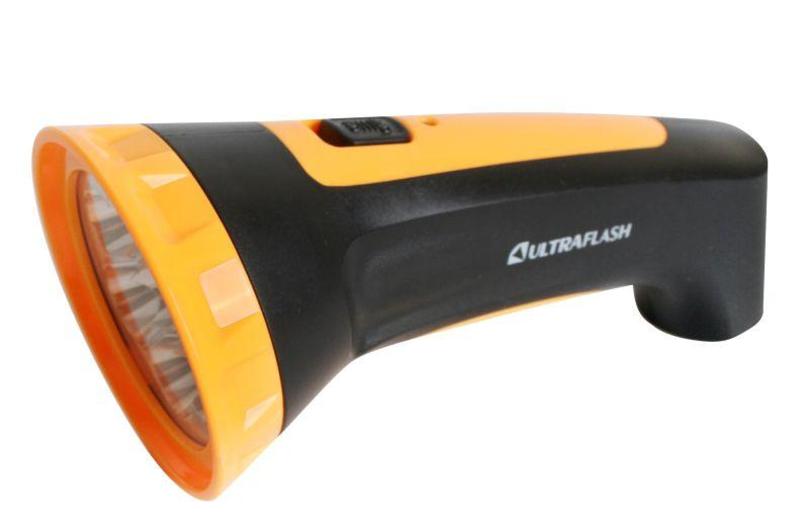 Изображение товара Фонари и переносные световые приборы Ultraflash Фонарь аккумуляторный LED3807M 7LED 2 режима аккум. SLA 220В пластик. черн./желт. (кор.)