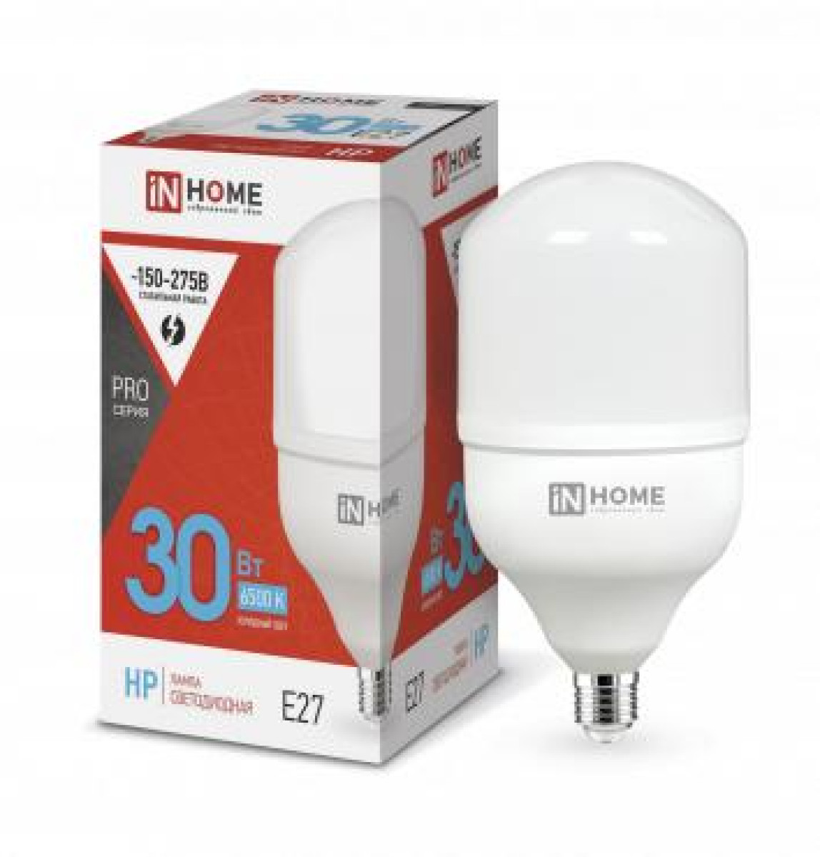 Изображение товара Светодиодная лампа In Home LED-HP-PRO 30 Вт E27 6500K 2850лм