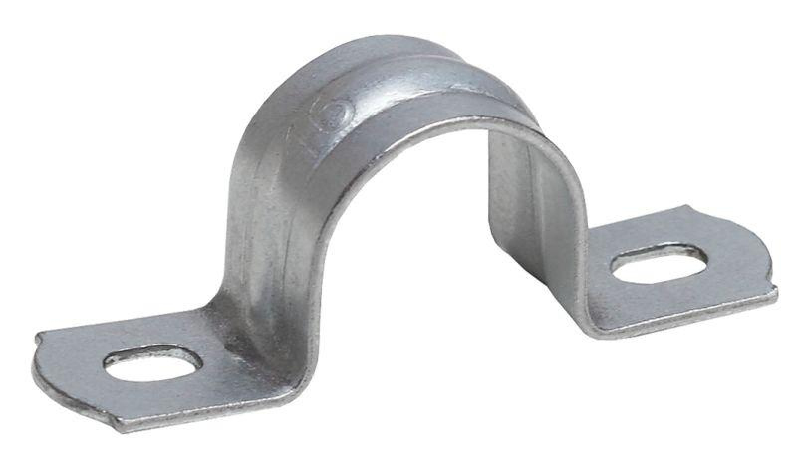 Изображение товара Кабели, провода и аксессуары ЭРА Скоба металлическая двухлапковая d 38-40мм (уп.50шт) ЭРА