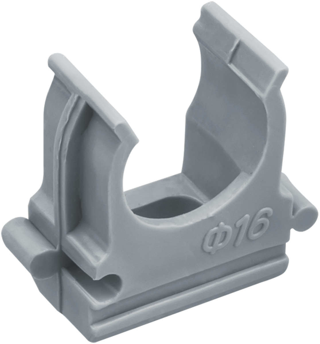 Изображение товара Держатель для труб d16 мм Navigator NCR-T-16-B100 с защелкой