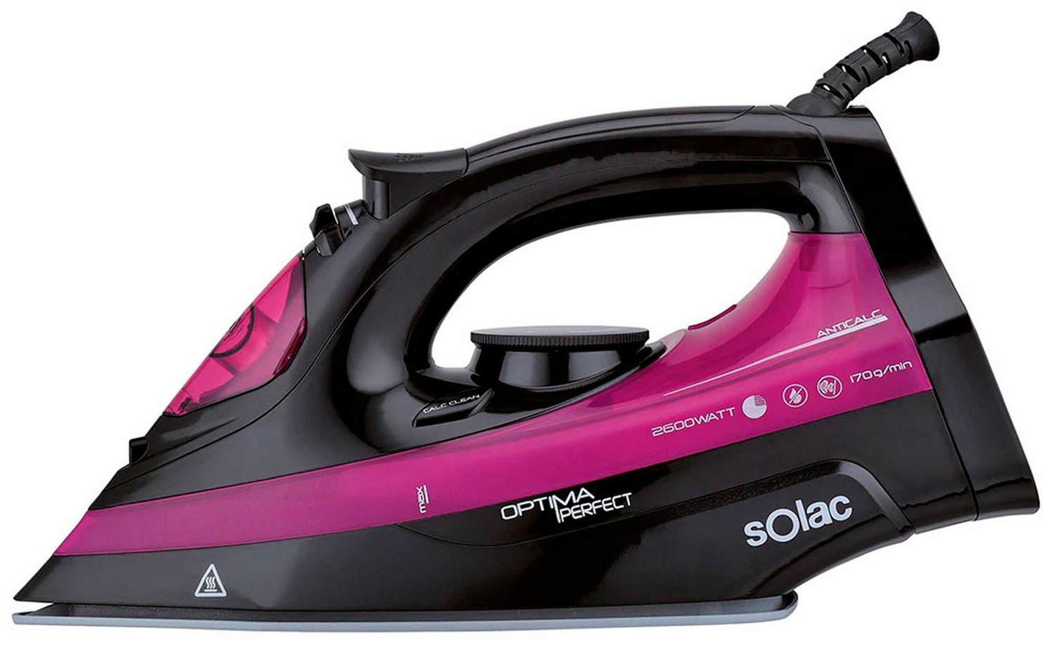 Изображение товара Утюг Solac Optima Perfect PV2114 мощный керамическая подошва вертикальное отпаривание