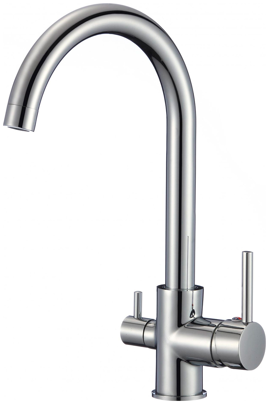 

Смеситель для кухонной мойки с фильтром питьевой воды Savol S-L1802, Хром