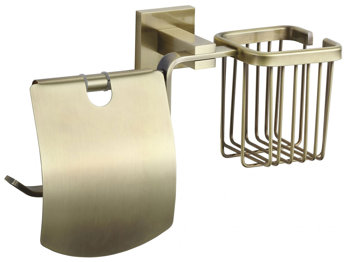 

Держатель для туалетной бумаги и освежителя Savol 65с S-L06551C, Бронза