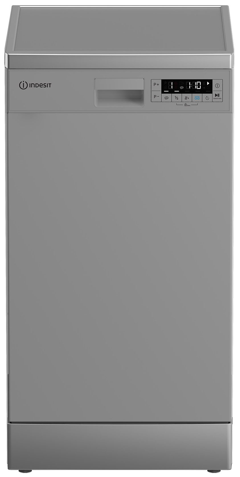 Посудомоечная машина Indesit DFS 1C67 S посудомоечная машина indesit dfs 1c67 узкая напольная 44 8см загрузка 10 комплектов белая [869894100030]