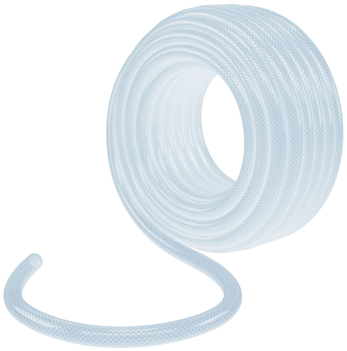 Изображение товара Пластиковый армированный прозрачный поливочный шланг Palisad 3/4 15 м