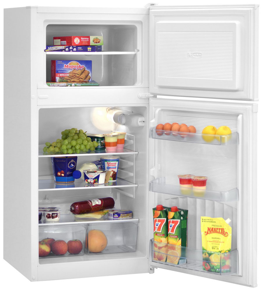 Двухкамерный холодильник NordFrost NRT 143 032 белый цена и фото