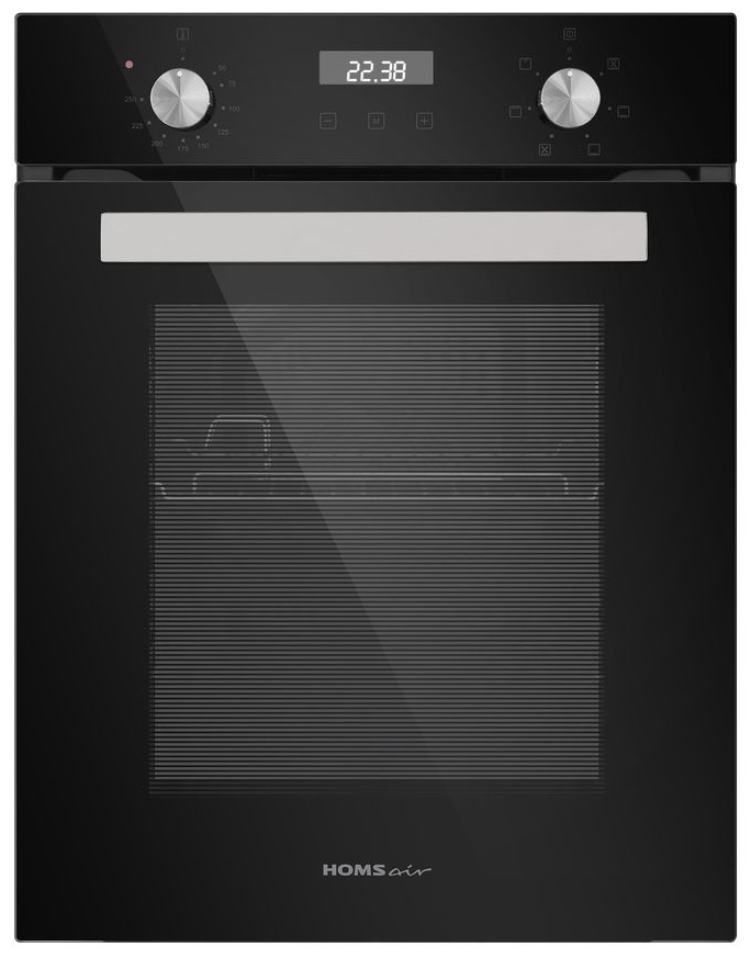 Изображение товара Электрический духовой шкаф Homsair OEM451BK черный 51 л 7 режимов