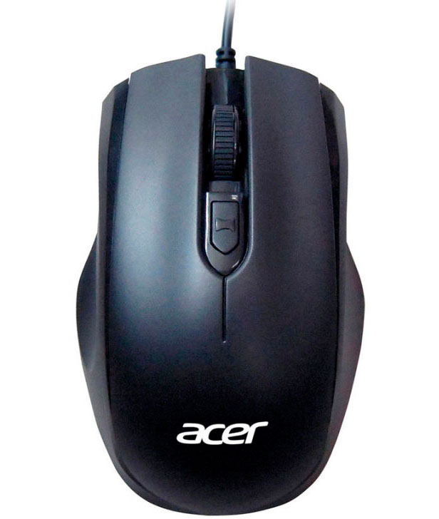 Изображение товара Мышь Acer OMW020 черный оптическая (1600dpi) USB (4but) (ZL.MCEEE.004)