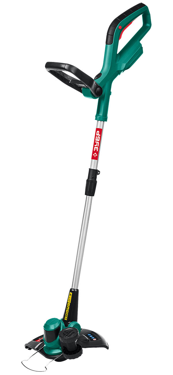 Изображение товара Аккумуляторный триммер Зубр 18В без АКБ ТА-185 компактный и легкий