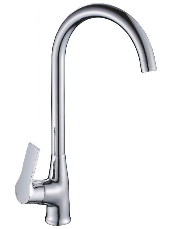 Изображение товара Смеситель для кухни Cron CN172/хром однорычажный с поворотным изливом