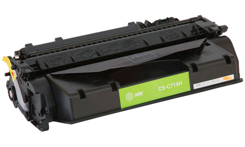 

Картридж лазерный Cactus CS-C719H для CANON LBP-6300dn/6650/MF5840/5880, ресурс 6400 страниц, Черный