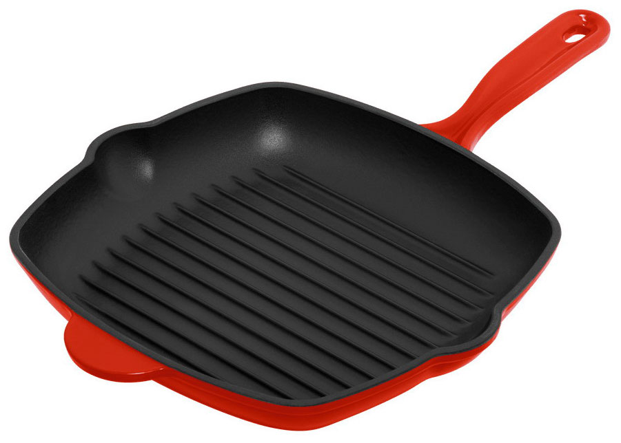 Изображение товара Сковорода-гриль Maunfeld DEVON MGP27CE16R, из эмалированного чугуна, 27х27 см