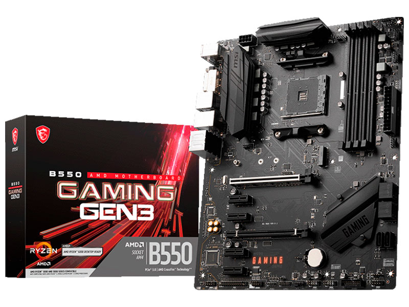 Материнская плата MSI B550 GAMING GEN3 (AM4, ATX) Материнская плата MSI B550 GAMING GEN3 (AM4, ATX)