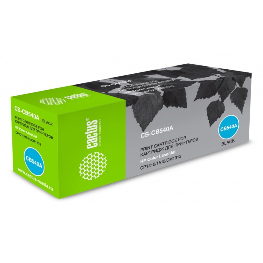 Изображение товара Картридж лазерный Cactus CS-CB540A CB540A черный (2200стр.) для HP CLJ CP1215/1515/CM1312