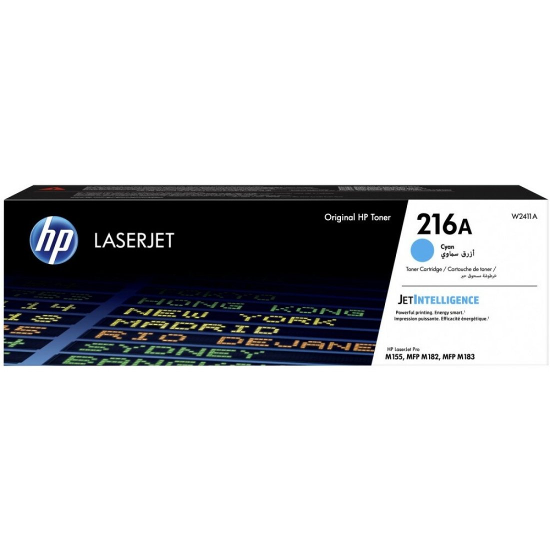 Изображение товара Лазерный картридж HP 216A W2411A голубой для MFP M182/M183, 850 страниц