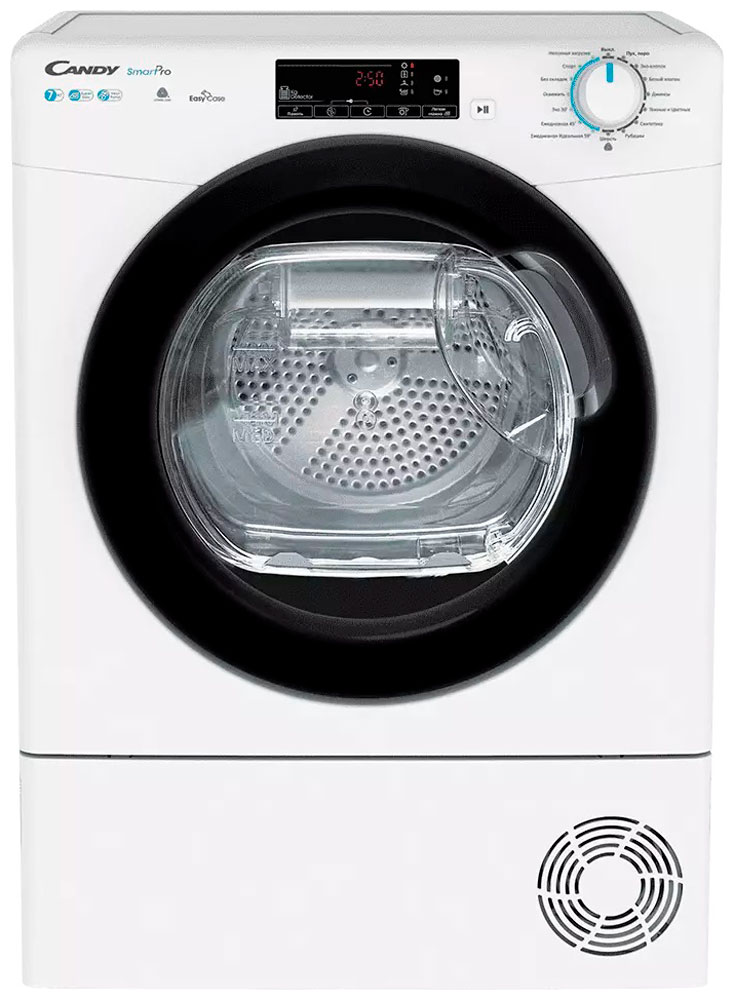 Изображение товара Сушильная машина Candy CSLO4 H7A2TBE 07 с тепловым насосом и функцией предотвращения сминания
