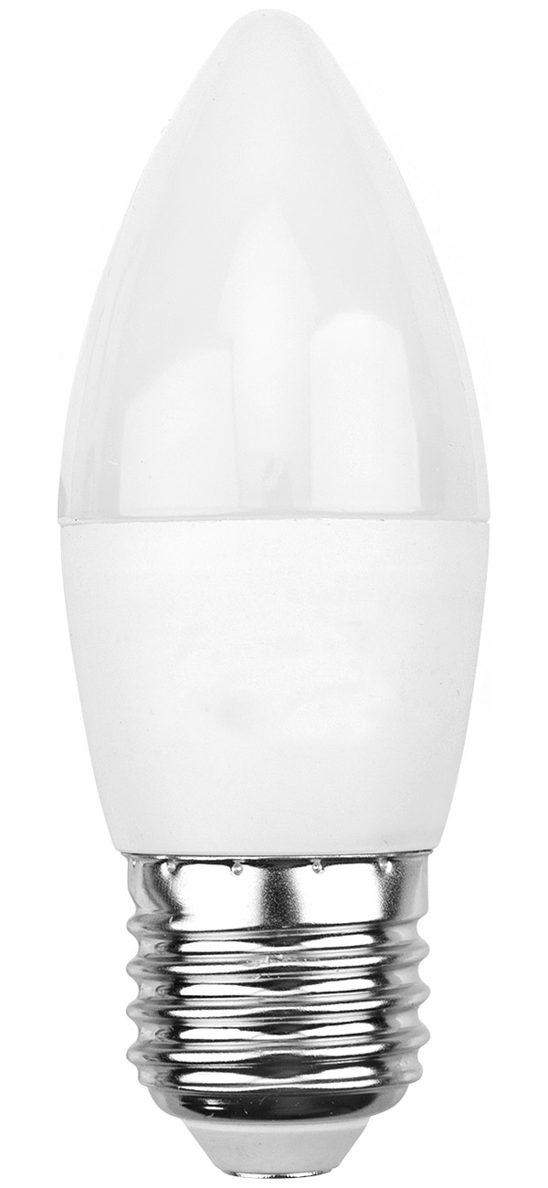 Изображение товара Лампа светодиодная Rexant Свеча CN, 9.5 Вт, E27, 903 Лм, 2700K, теплый свет