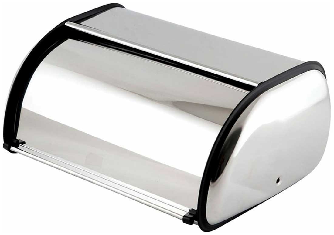 Изображение товара Хлебница Mallony GRANO, нержавеющая сталь, 35х22х15см (008049)