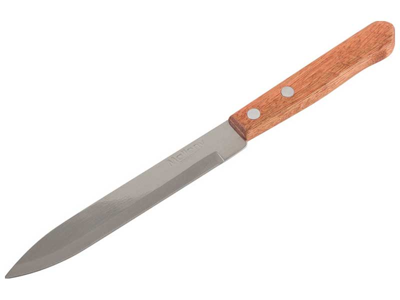 Изображение товара Кухонный нож для овощей Mallony ALBERO MAL-05AL 125 мм стальной с деревянной рукоятью