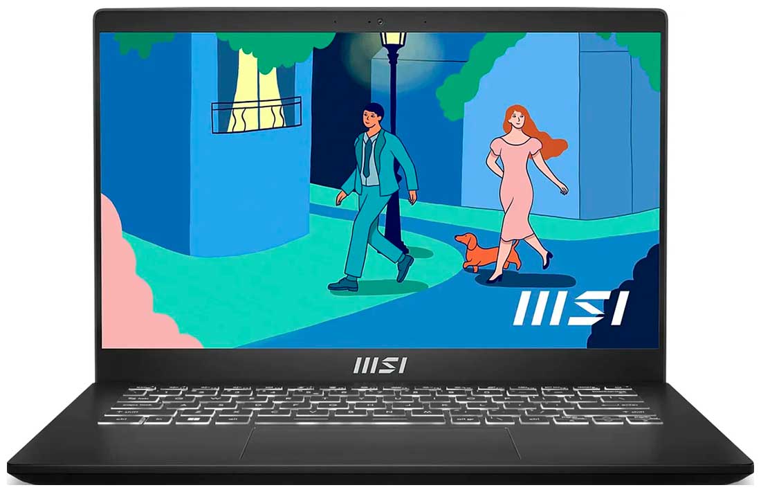 Ноутбук MSI Modern 14 C7M-238RU (9S7-14JK12-238) черный