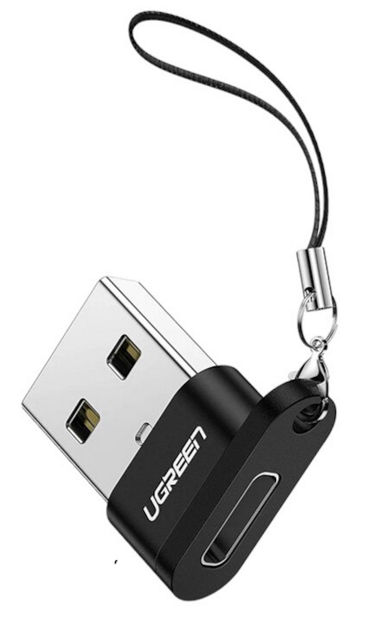 Изображение товара Адаптер Ugreen USB-A - USB-C, черный (50568)