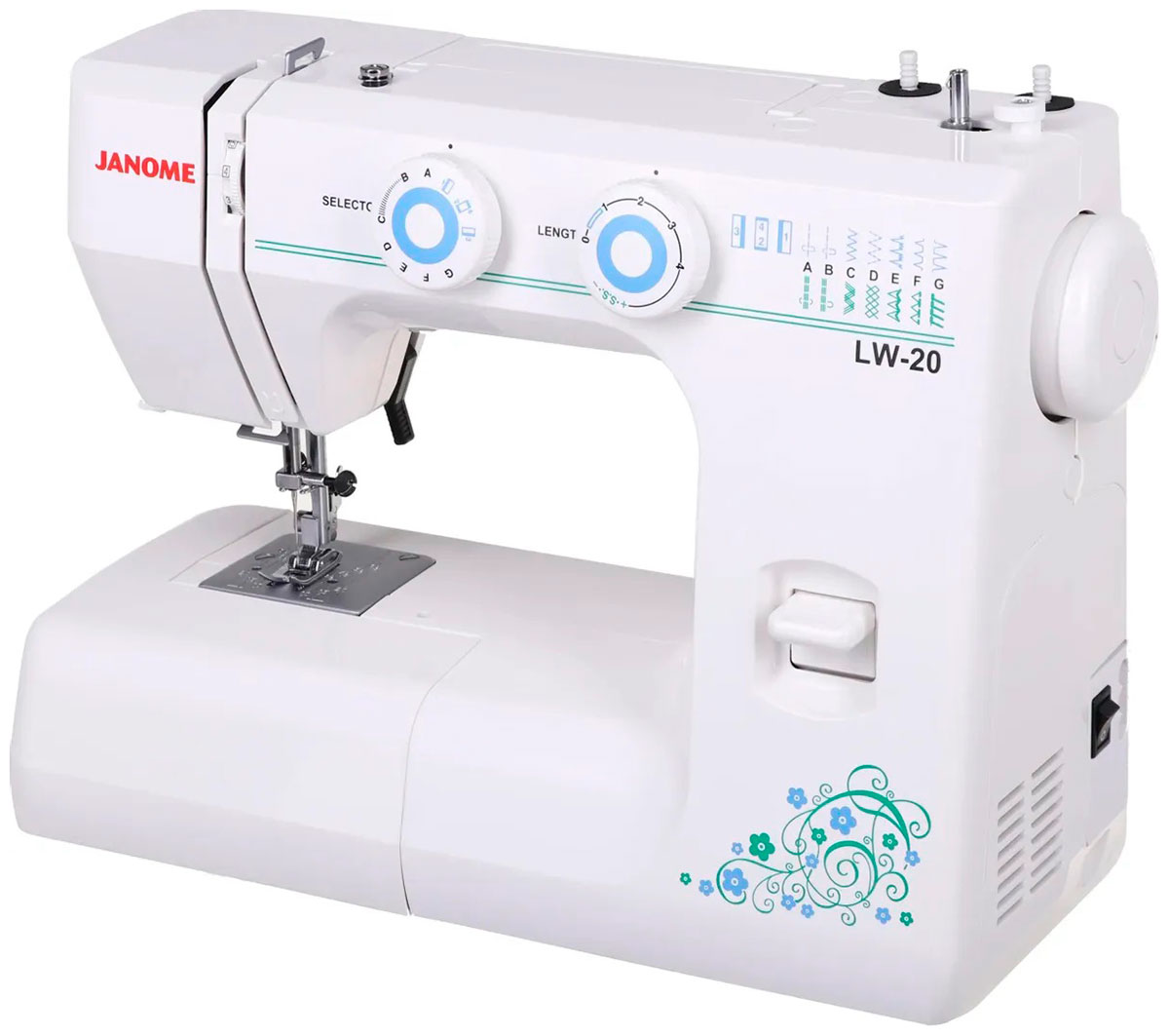 цена Швейная машина Janome LW-20 Швейная машина Janome LW-20