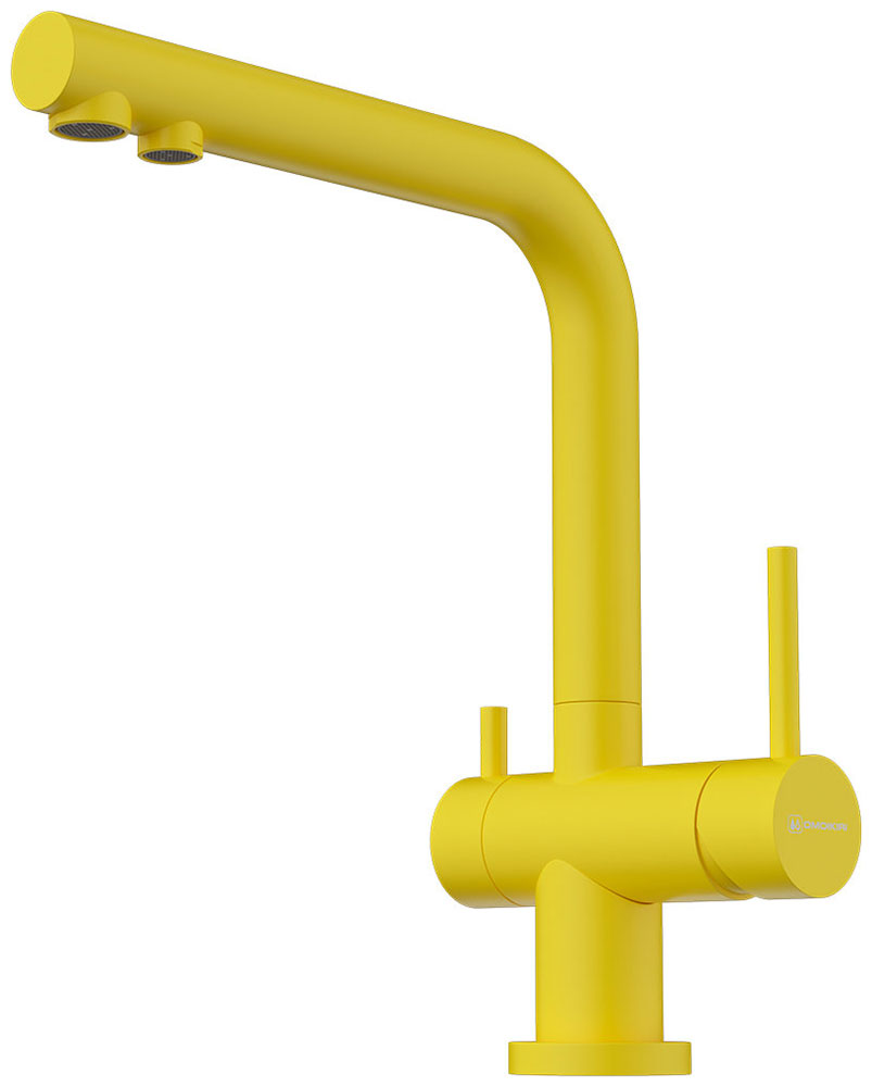 Изображение товара Кухонный смеситель Omoikiri Nagano-SL латунь/sicilian lemon (4994435)