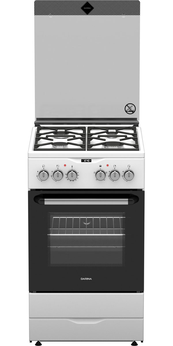 Изображение товара Комбинированная плита Darina PL 2303 1W с газовыми конфорками и электрической духовкой