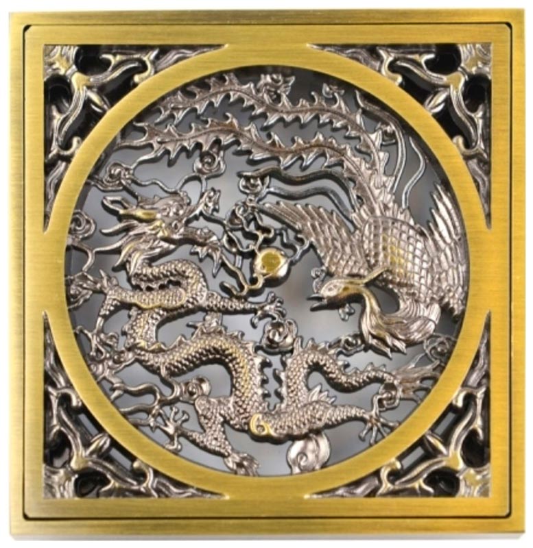 Изображение товара Душевой трап Bronze de Luxe бронза (21986-5602)