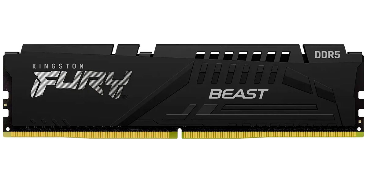 Изображение товара Kingston DDR5 8GB 6000MHz FURY Beast Black EXPO оперативная память