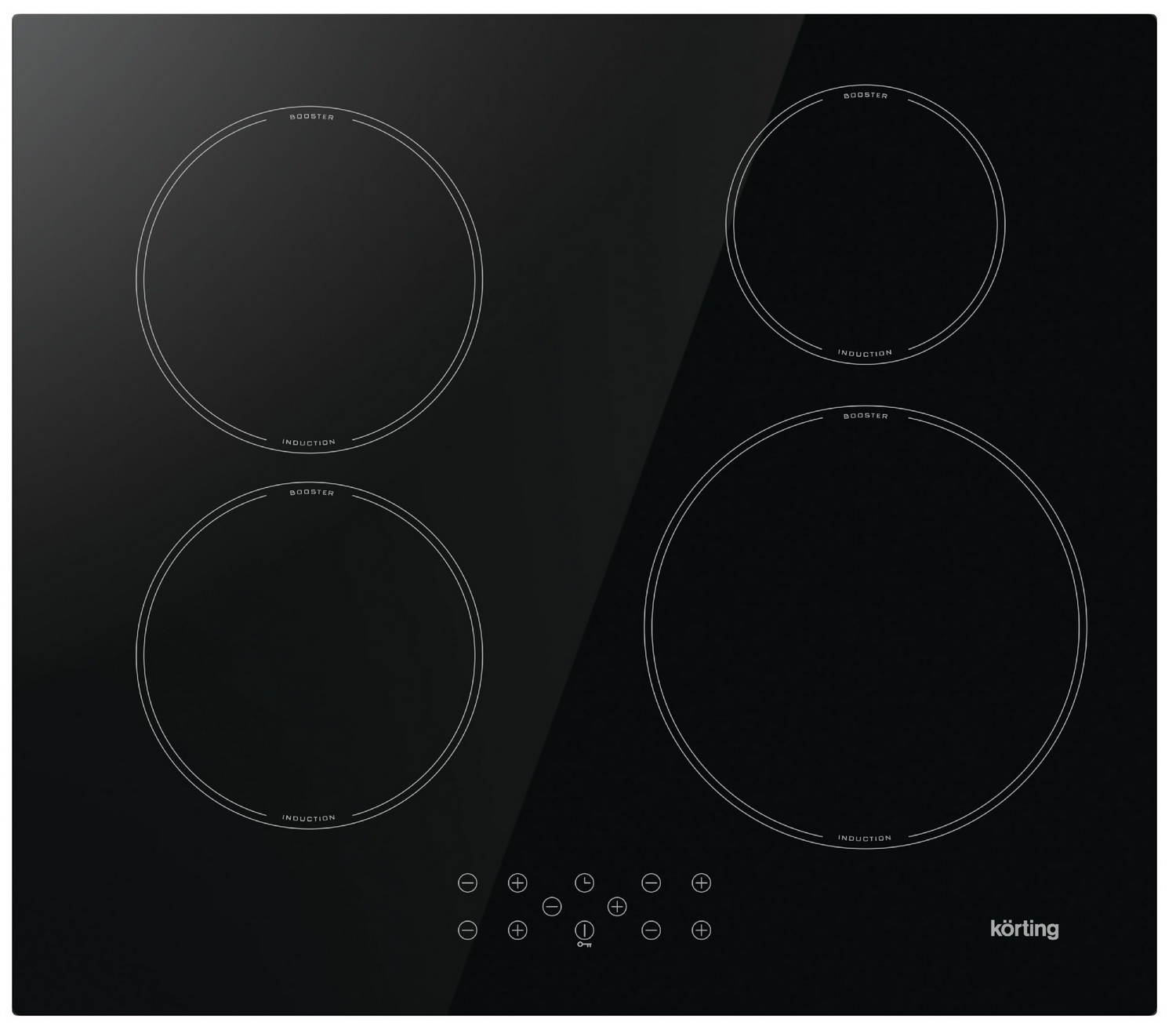 

Электрическая варочная панель Korting HI 64044 B, Черный