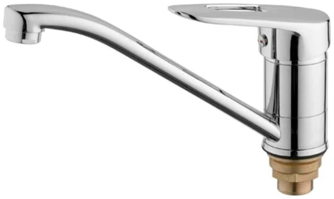 Изображение товара Смеситель для кухни D-Lin хром однорычажный с поворотным изливом