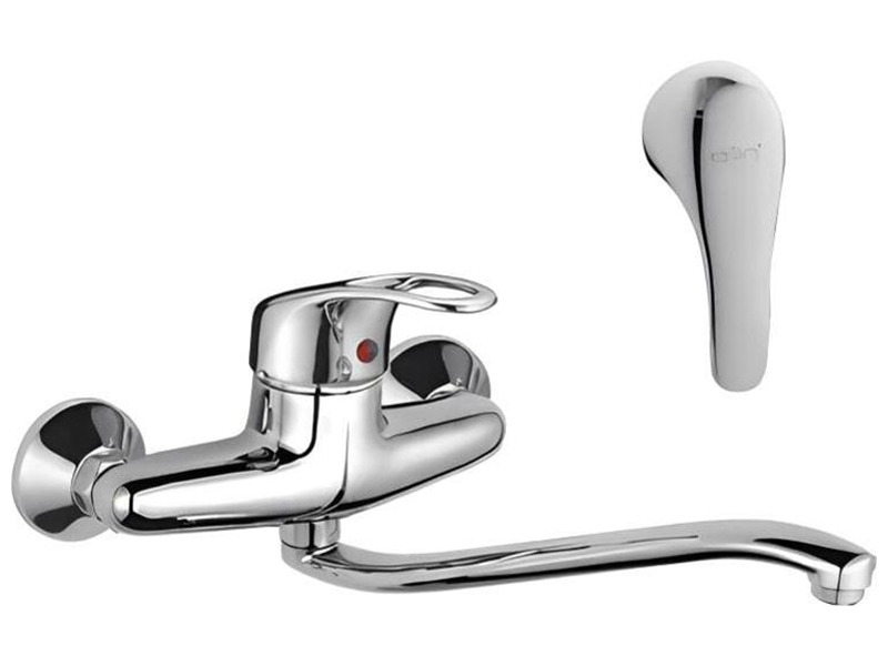 

Смеситель для кухни настенный D-Lin хром, (D141411)