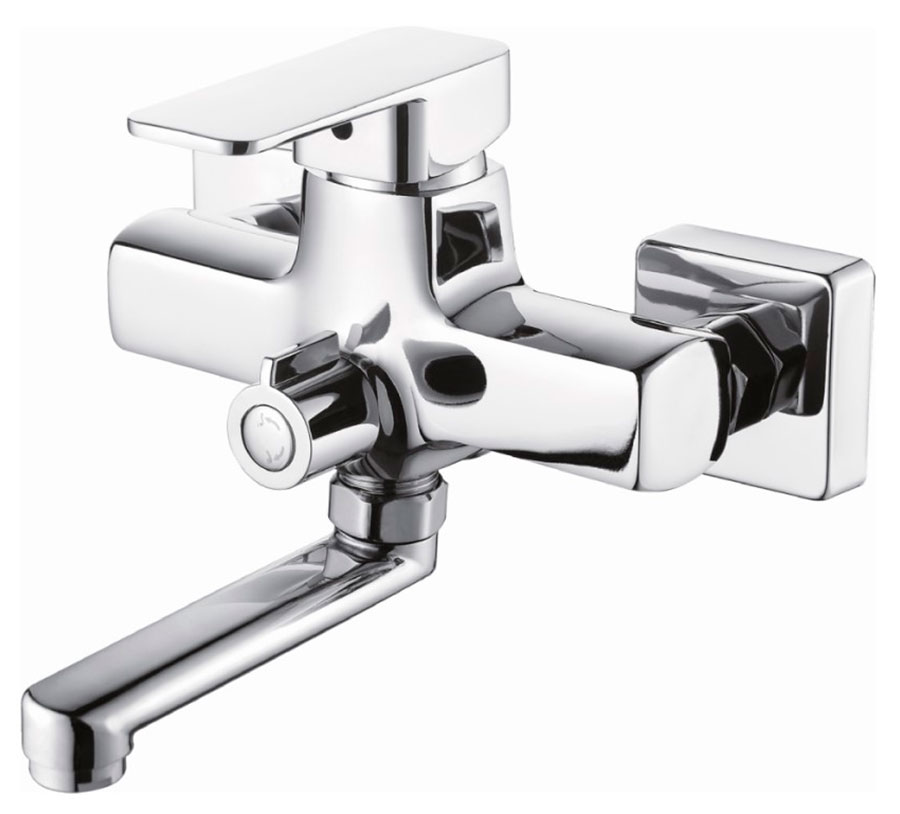 

Смеситель для ванны D-Lin D147368-1, хром, Xром