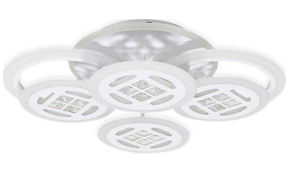 Изображение товара Потолочная светодиодная люстра Ambrella Light Ice FA2951 для гостиной в стиле неоклассика