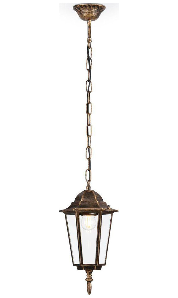 Изображение товара Уличный подвесной светильник Ambrella Light Garden ST2031 IP54 черный со золотом