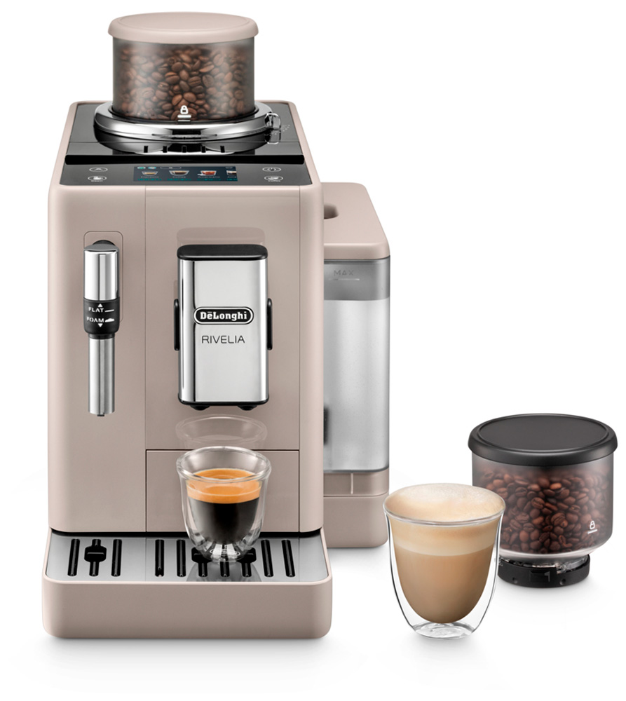 

Кофемашина автоматическая De’Longhi EXAM440.35.BG Rivelia, Бежевый