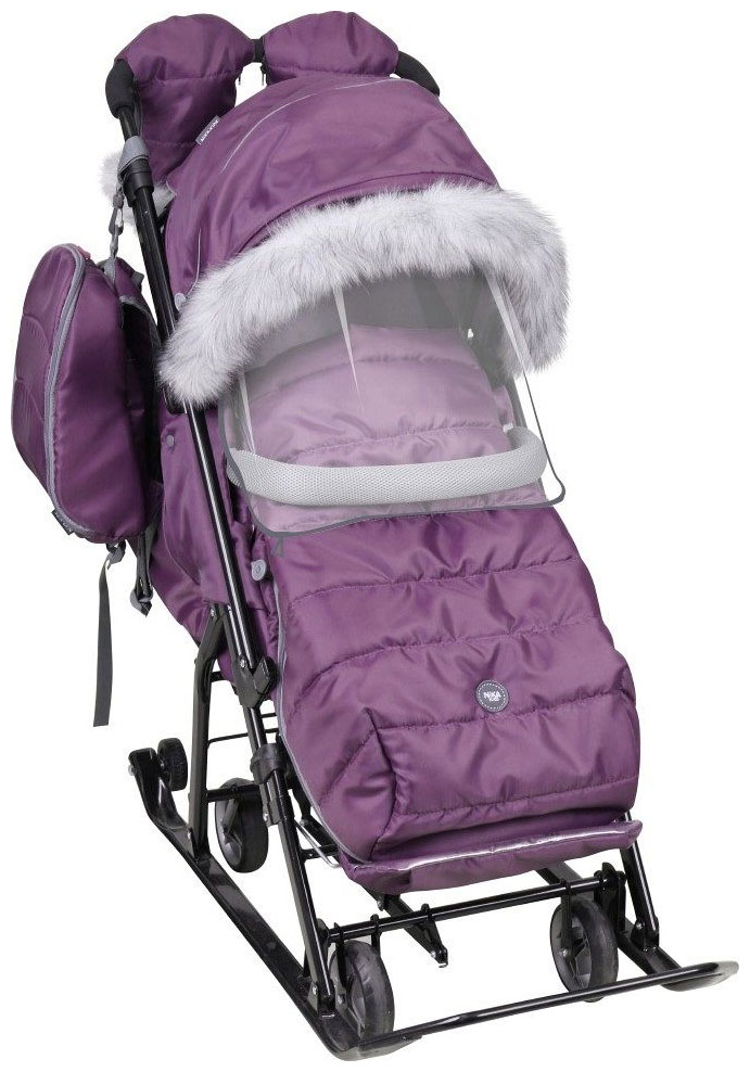 Изображение товара Коляска комбинированная Ника Ника детям 7-5SK (НД7-5SK) ежевичный